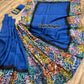 Pure Tussar Silk Hand Batik Saree
