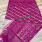 Exclusive Magenta Dhakai Jamdani Saree - Handloom Classic