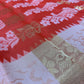 Tangail Halfsilk Saree, Orange