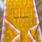 Sylheti Monipuri Handwoven Cotton Saree – Yellow