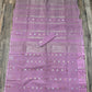 Original Dhakai Jamdani Saree - Opera Mauve