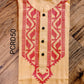 Origina Dhakai Jamdani Men Punjabi-Peach Color, Bangladeshi