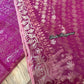 Exclusive Magenta Dhakai Jamdani Saree - Handloom Classic