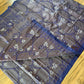 Tangail Silk Saree green and blue check