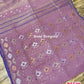 Original Dhakai Jamdani Saree - Opera Mauve