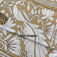 Bangalore Silk Kantha Saree- Light Brown Peacock theme