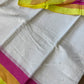 Tangail Halfsilk Saree, Orange