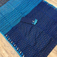 Original Dhakai Jamdani Saree - Navy Blue