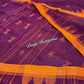 Monipuri Cotton saree, Burgundy and Orange