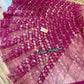 Exclusive Magenta Dhakai Jamdani Saree - Handloom Classic