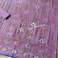 Original Dhakai Jamdani Saree - Opera Mauve