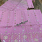 Original Dhakai Jamdani Saree -Baby Pink