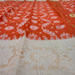 Tangail Halfsilk Saree, Orange