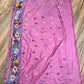 Pink Tone Bangalore Silk Kantha Saree