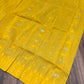 Original Dhakai Jamdani Saree - Yellow