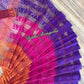 Elegant Magenta Orange Purple Dhakai Jamdani Saree - Handloom Classic