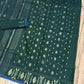 Bangladeshi Dhakai Jamdani Saree- Bottle Green