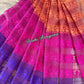 Elegant Magenta Orange Purple Dhakai Jamdani Saree - Handloom Classic