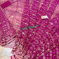 Exclusive Magenta Dhakai Jamdani Saree - Handloom Classic