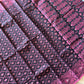 Tangail Semi-Moslin Saree, Color Variation Available. Made in Tangail, Bangladesh
