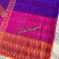 Elegant Magenta Orange Purple Dhakai Jamdani Saree - Handloom Classic