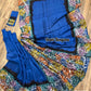 Pure Tussar Silk Hand Batik Saree