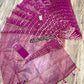 Exclusive Magenta Dhakai Jamdani Saree - Handloom Classic