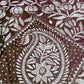 Duel Tone Olive Bangalore Silk Kantha Saree