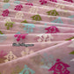 Handwoven Dhakai Jamdani Saree – Baby Pink Halfsilk