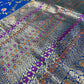 Royal Blue Benaroshi Katan Silk Saree – Elegant Wedding & Party Wear