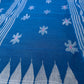 Sylheti Monipuri Handwoven Cotton Saree - Blue