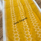 Sylheti Monipuri Handwoven Cotton Saree – Yellow