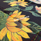 Handpainted Saree, Halfsilk Black Handloom Cotton Saree, Feel Special with this Exclusive and Rare Price of Art