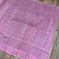 Original Dhakai Jamdani Saree - Opera Mauve