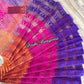 Elegant Magenta Orange Purple Dhakai Jamdani Saree - Handloom Classic