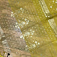 Original Dhakai Jamdani Saree - Golden