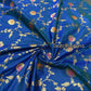Royal Blue Benaroshi Katan Silk Saree – Elegant Wedding & Party Wear