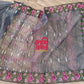 Gray Cutwork Dhakai Jamdani – Halfsilk 64 count
