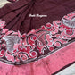 Pure Tussar Silk Hand Batik Saree
