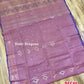 Original Dhakai Jamdani Saree - Opera Mauve