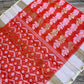 Tangail Halfsilk Saree, Orange