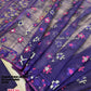 Elegant Violet Dhakai Jamdani Saree - Handloom Classic