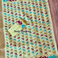 Elegant Dhakai Jamdani Saree - Cream Kiwi