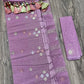 Original Dhakai Jamdani Saree - Opera Mauve