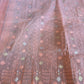Handwoven Dhakai Jamdani Saree – Peach Halfsilk
