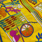 Yellow Bangalore Silk Kantha Saree