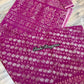 Exclusive Magenta Dhakai Jamdani Saree - Handloom Classic
