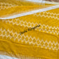 Sylheti Monipuri Handwoven Cotton Saree – Yellow