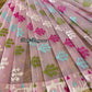 Handwoven Dhakai Jamdani Saree – Baby Pink Halfsilk