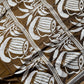 Brown Bangalore Silk Kantha Saree